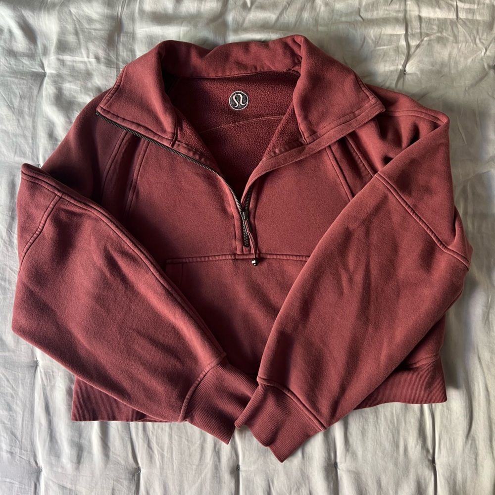 Lululemon Scuba Oversized Half-Zip Hoodie M/L